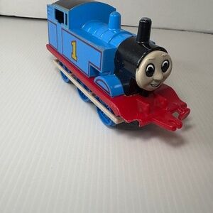 Vintage 1985 ERTL Pull Back & Go THOMAS THE TANK ENGINE Die Cast 7" Train #1463Q
